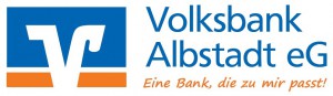 Sponsorenlogo Volksbank zweizeilig